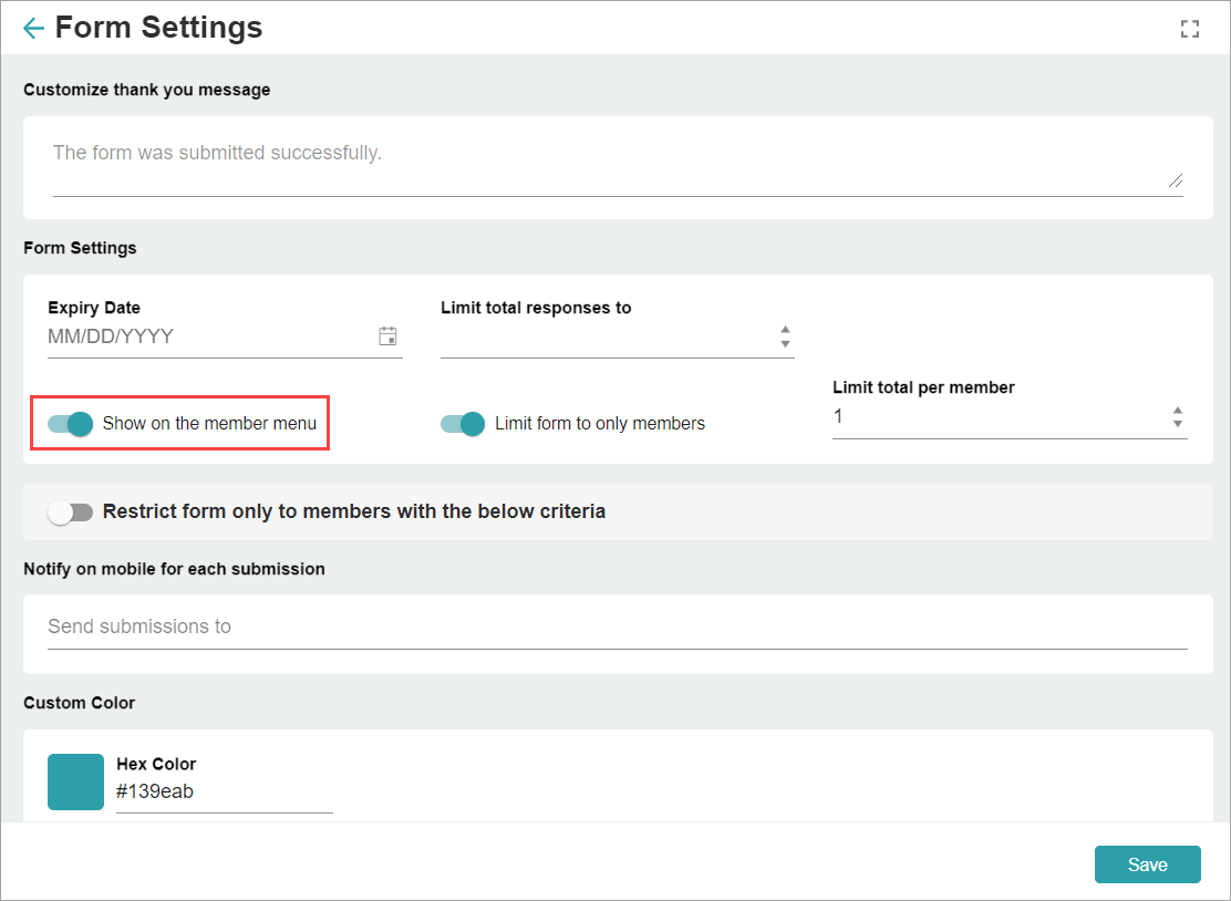 How to Easily Send Your Easter Church Bulletin with ChMeetings 4 Insert into the ChMeetings app menu
