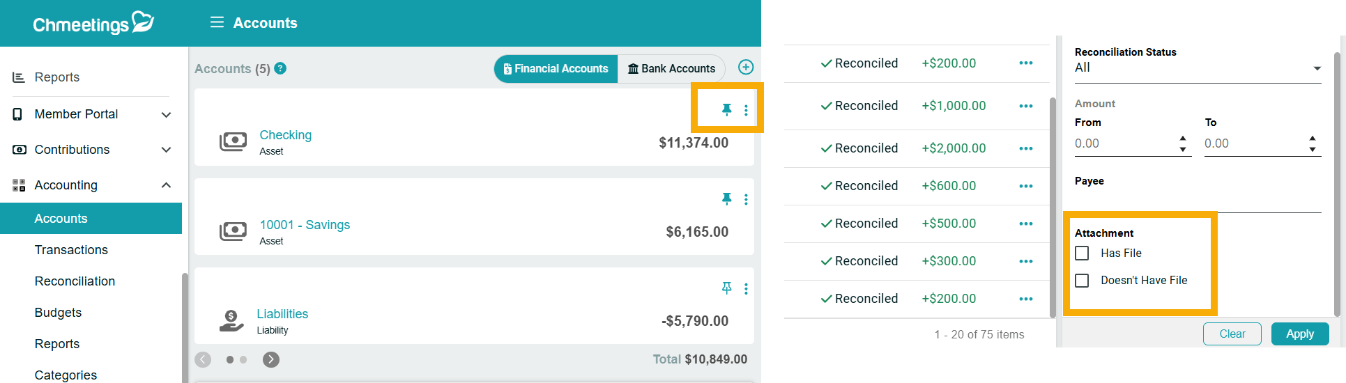 ChMeetings Updates For May 2025 9 accounting -