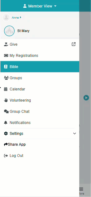 ChMeetings Updates For May 2025 5 bible -