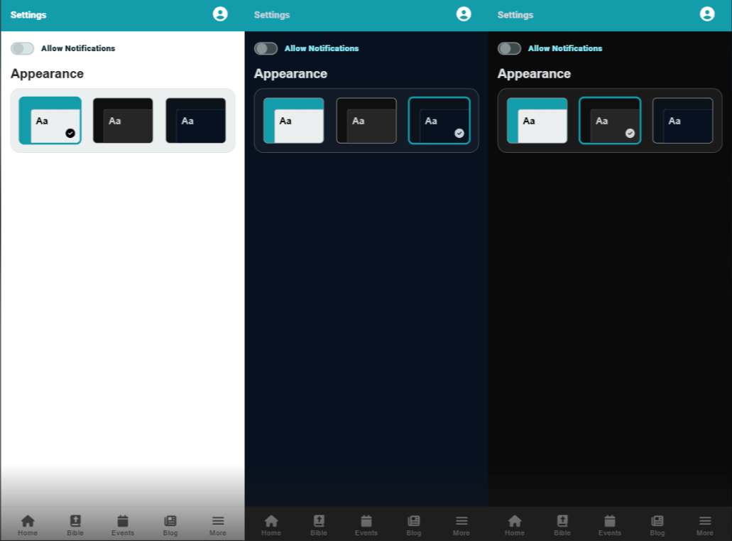 appmodes -