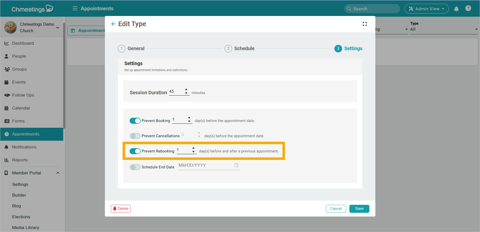 Release Notes 2025 75 appt -