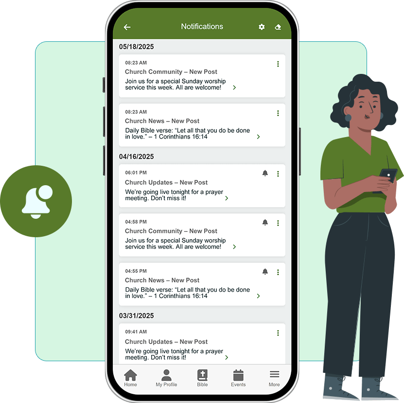 Church App Examples Best Custom Mobile Church App Builder: No Coding & Easy To Use