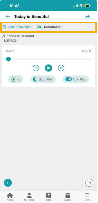 ChMeetings Updates For July 2025 9 media controls -