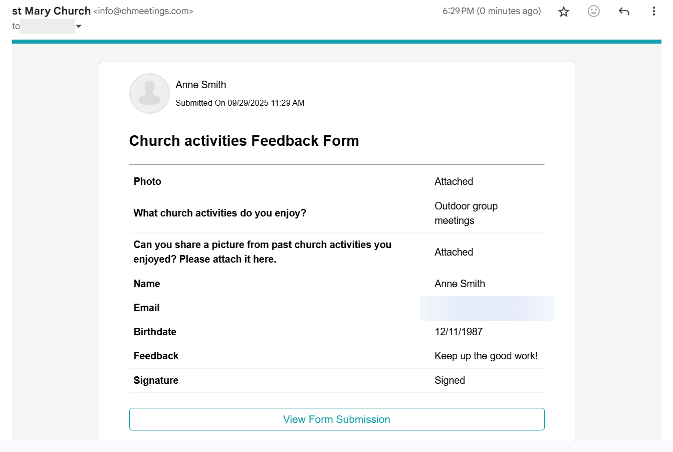 Release Notes 2025 37 forms email -