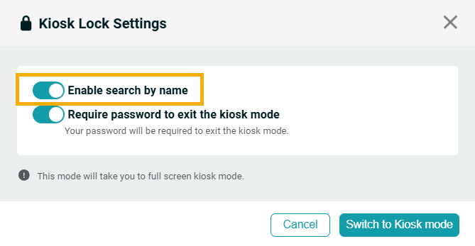 Release Notes 2025 35 kiosk -