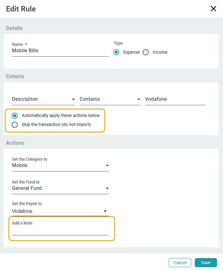 Release Notes 2025 39 manage rules -
