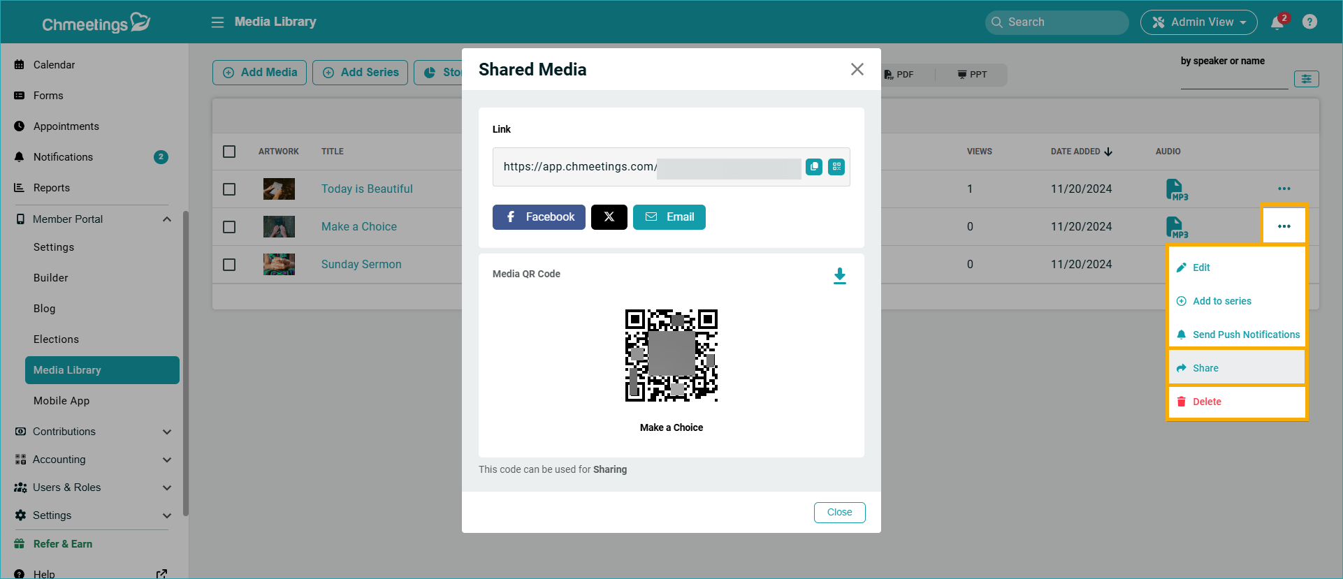 Release Notes 2025 6 share media -