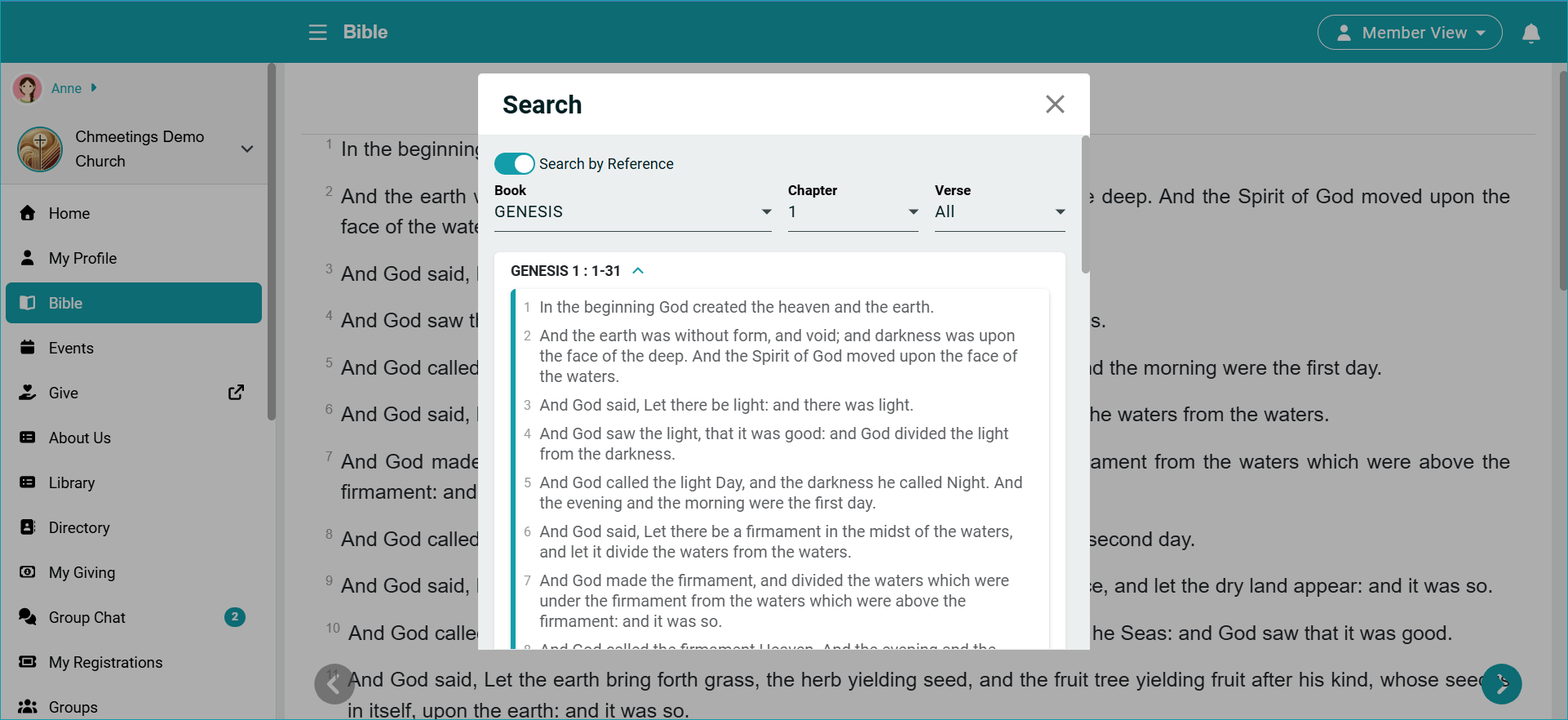 Release Notes 71 search bible -