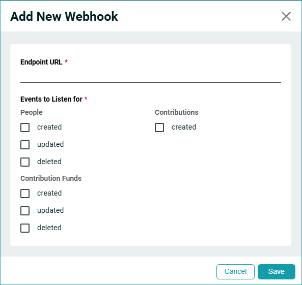 ChMeetings Updates for the Beginning of 2026 16 fund webhooks -