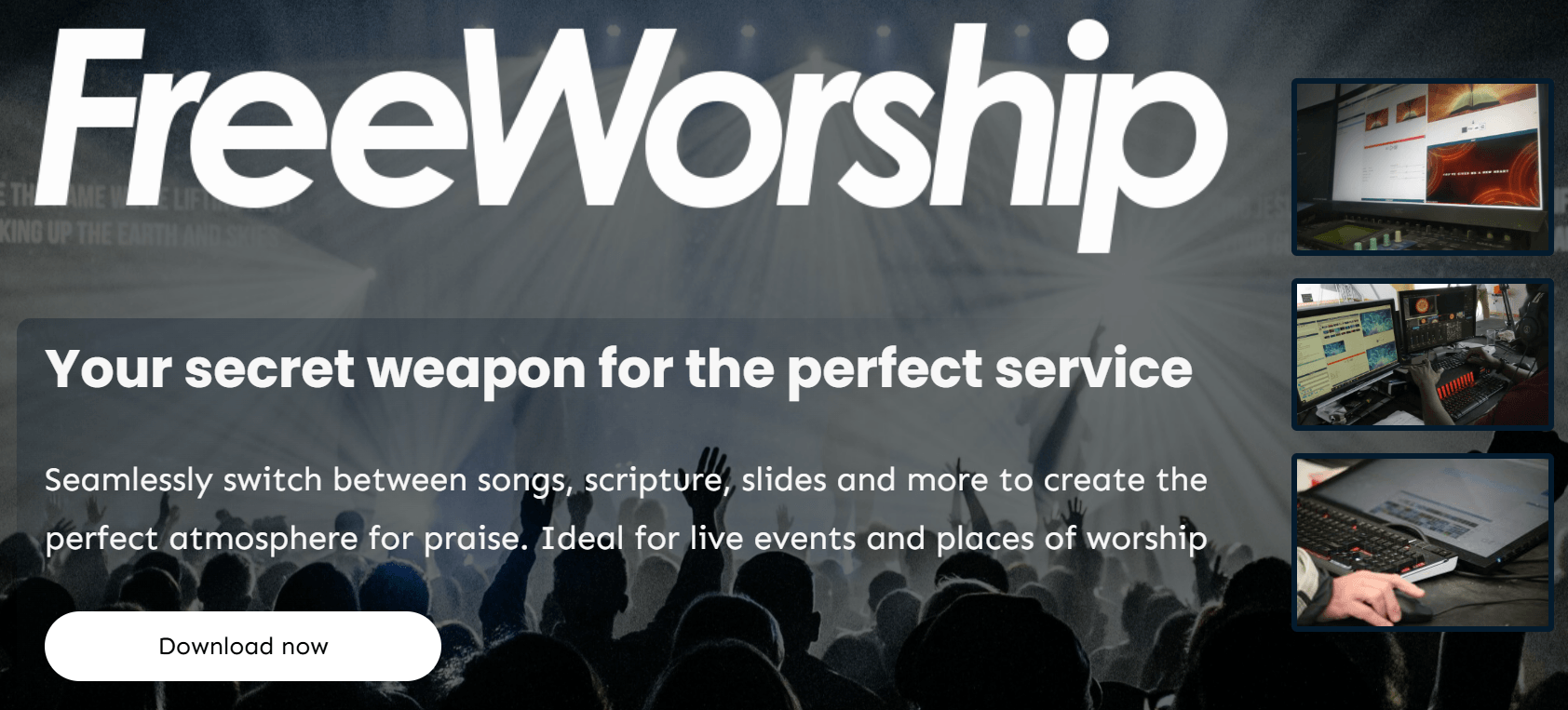 The 7 Best Church Presentation Software Options Worth Using in 2026 1 FreeWorship - Church Presentation Software