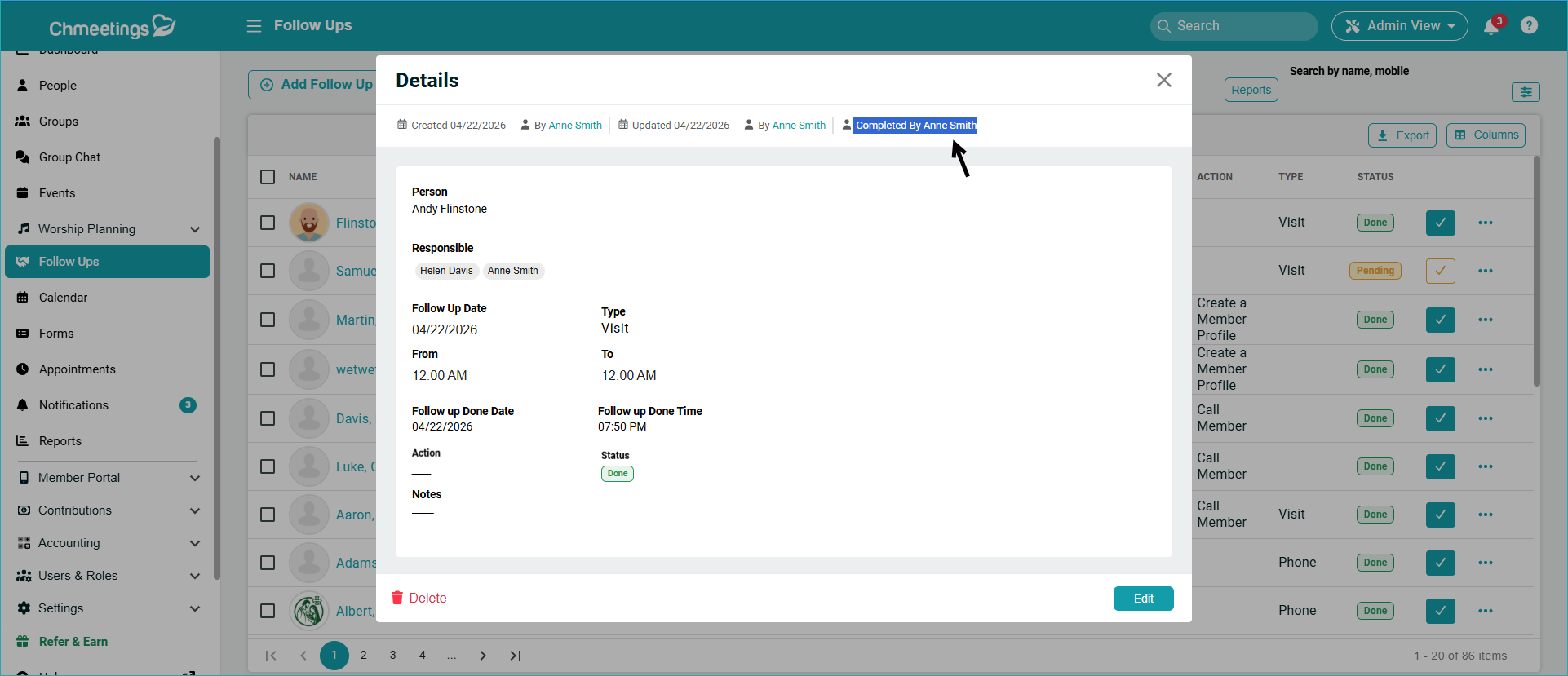 ChMeetings Updates for April 2026 7 completed followup -