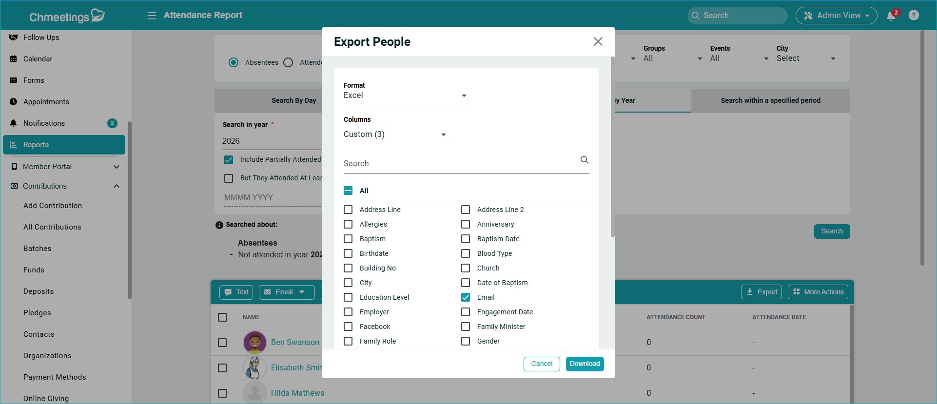 Release Notes 27 export event reports -