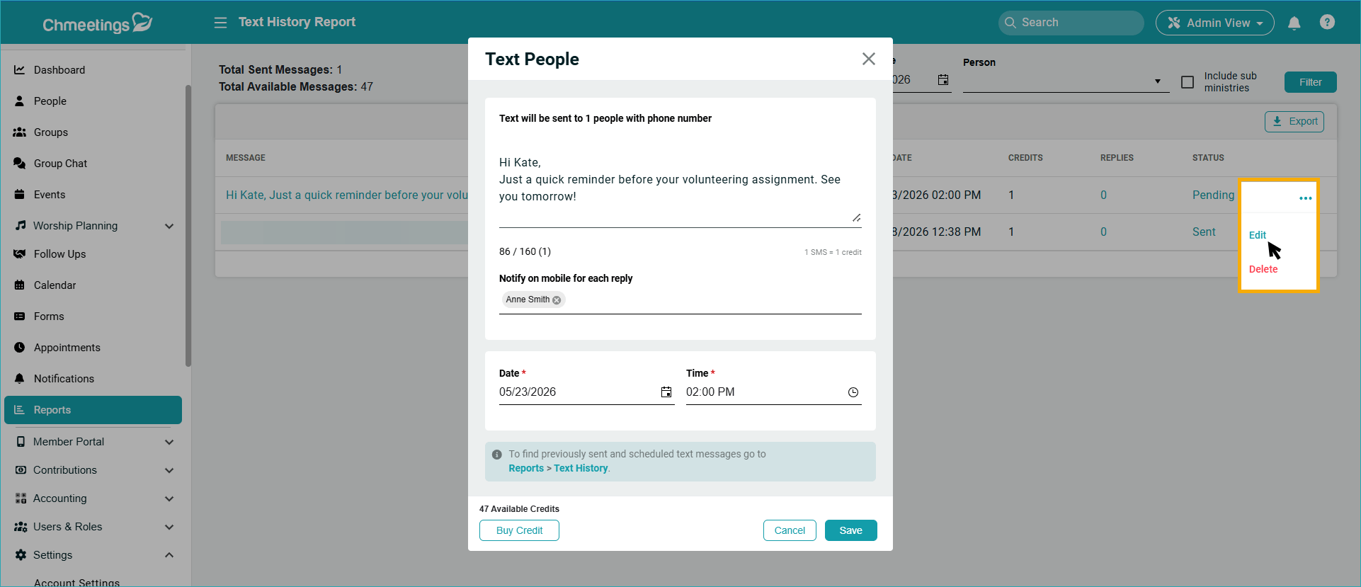 ChMeetings Updates For May 2026 3 -