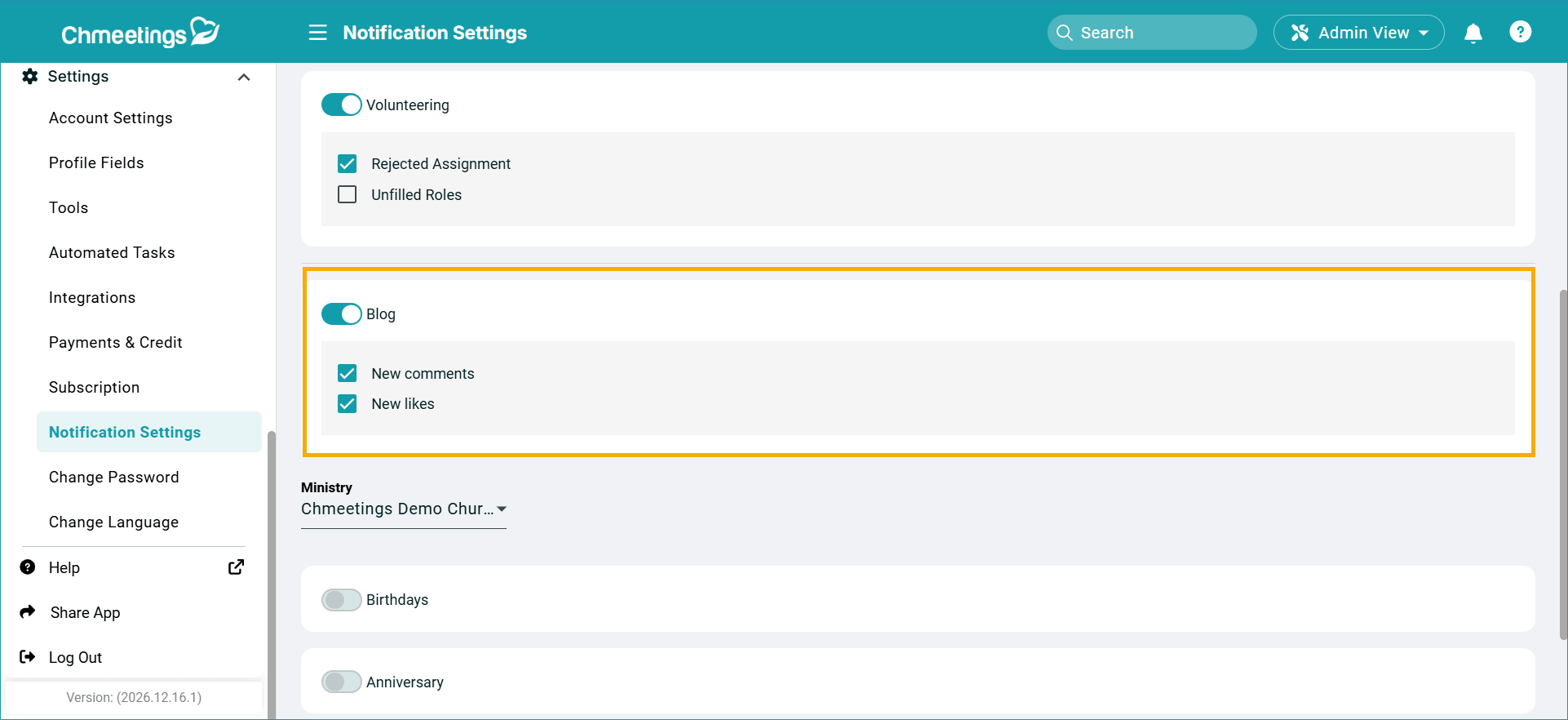 Release Notes 9 blognotif -