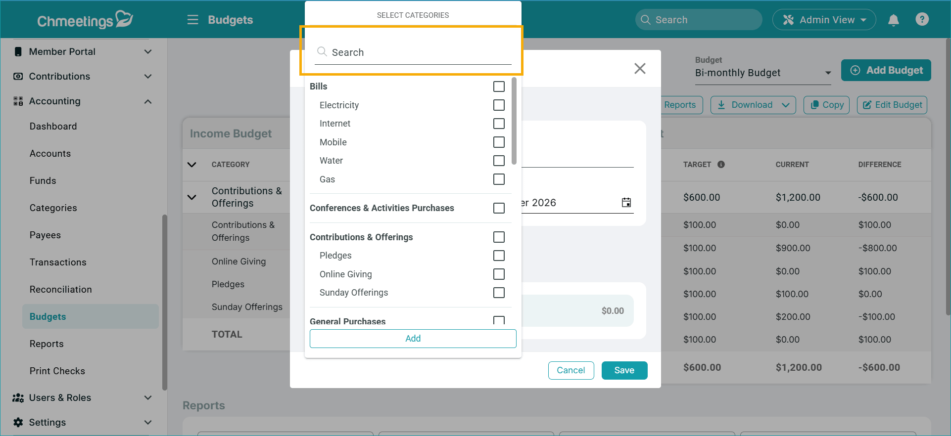 Release Notes 4 budget catsearch -
