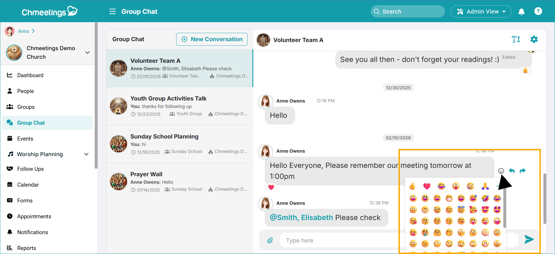 Release Notes 7 groupchat -