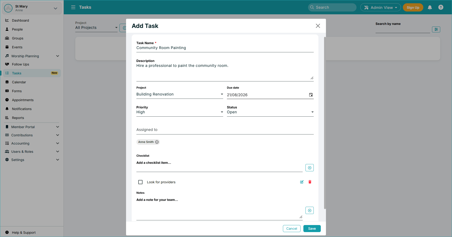 ChMeetings Updates for July 2026 7 tasks -