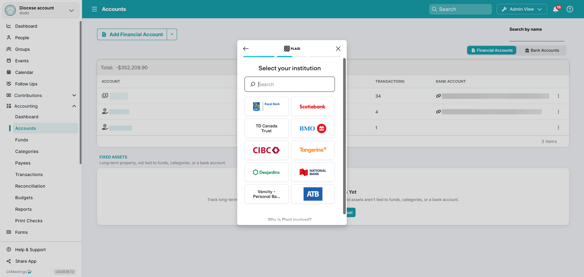 bank sync -