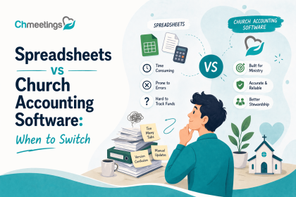 Spreadsheets vs Church Accounting Software