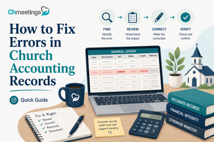 How to Fix Errors in Church Accounting Records